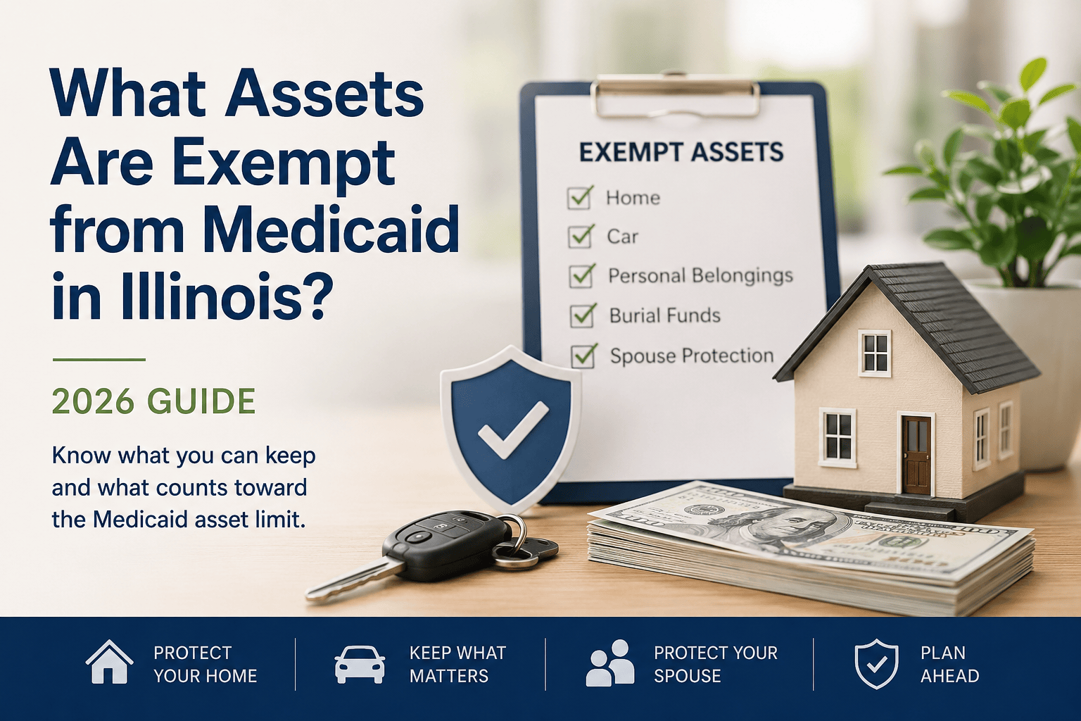 What Assets Can be Exempt from Medicaid IL